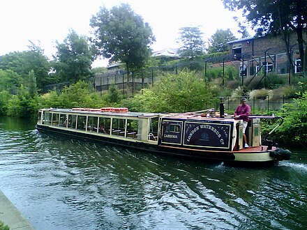 The Regent's Canal waterbus service