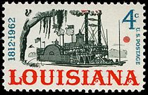 Louisiana statehood, 1802
1962 issue Louisiana statehood 1962 U.S. stamp.1.jpg