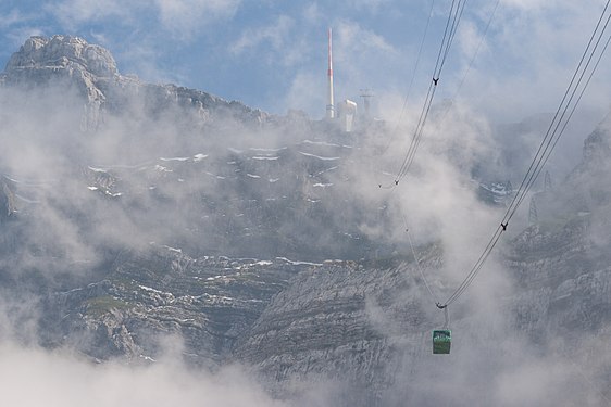 Luftseilbahn zum Säntis