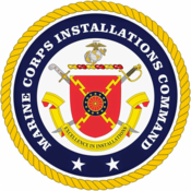 Logo des Marine Corps Installations Command, Teil des US Marine Corps.