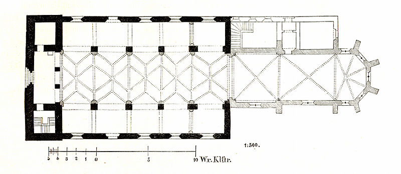 File:MZK 008 06 Baudenkmale der Stadt Friesach Fig. 15 Stiftskirche St. Bartholomäus - Grundriss.jpg