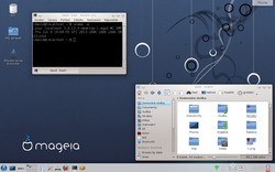 Mageia 3 s KDE