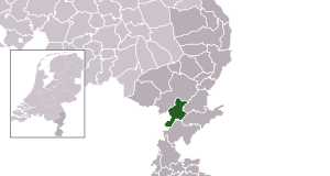 Carte de localisation de Maasgouw