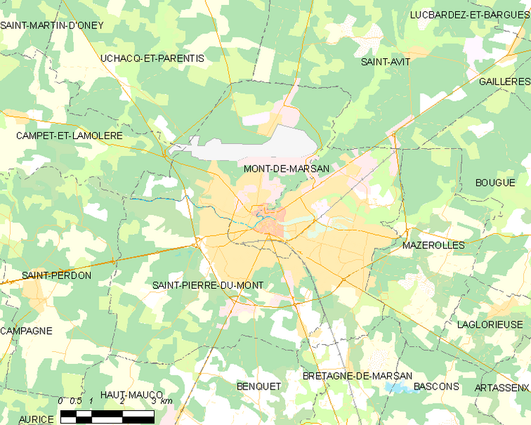 File:Map commune FR insee code 40192.png