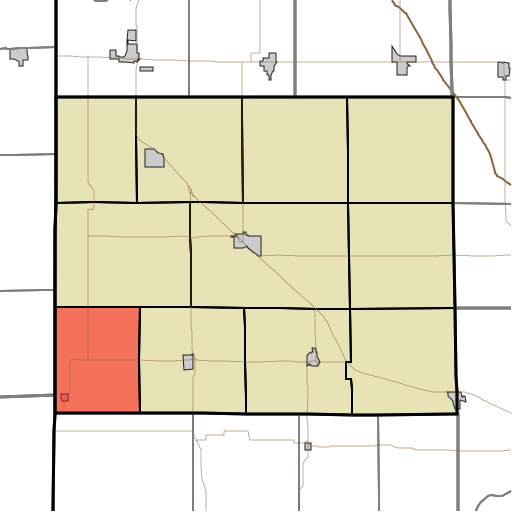 File:Map highlighting Hickory Grove Township, Benton County, Indiana.svg