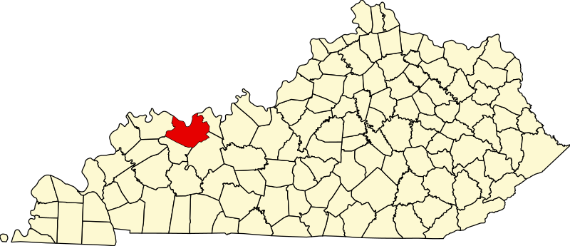 File:Map of Kentucky highlighting Daviess County.svg