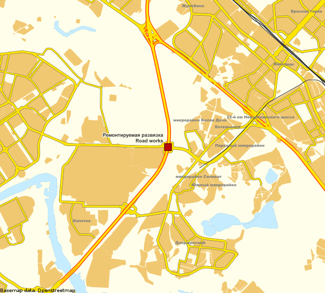 File:Map of MKAD-Belaya Dacha road works 2022-01.svg