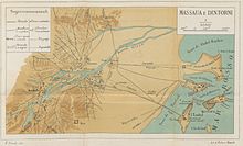 Historical map of 1887 Massaua Map of Massaua (1887).jpg