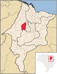 Kart over Santa Luzia