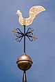 Deutsch: Wetterhahn der Kirche St. Marien in Boren. This is a photograph of an architectural monument. It is on the list of cultural monuments of Boren, no. 1.1.