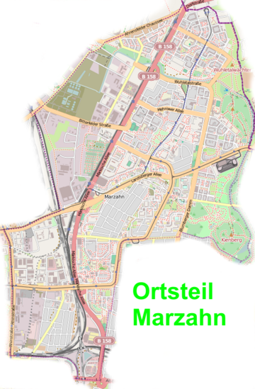 Liste der Straßen und Plätze in Berlin-Marzahn