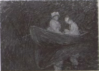 Two Women in a Rowing Boat Monet - Wildenstein 1996, 1150.png