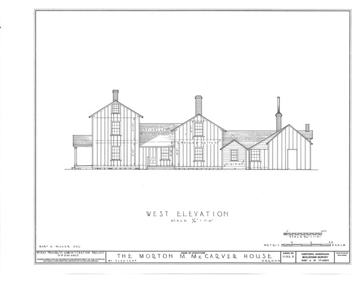 File:Morton McCarver House, Mount Pleasant, Clackamas County, OR HABS ORE,3-MOUPL,3- (sheet 6 of 10).tif