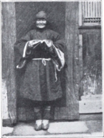 Mrs. Chao, the Bible-woman at Xindianzi (Sin-tien-tsi), near Baoning, a small mission station that had opened in 1892; before 1901. Mrs. Chao, the Bible-woman at Sin-tien-tsi.png