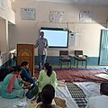 Mulkh Singh during discussion in Group 1