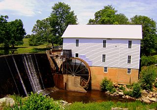 <span class="mw-page-title-main">Murray's Mill Historic District</span> Historic district in North Carolina, United States