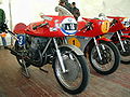 Italian racing motorcycle: MV Agusta 4 cylinders DOHC in the 50s