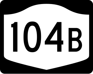 <span class="mw-page-title-main">New York State Route 104B</span> State highway in Oswego County, New York, US