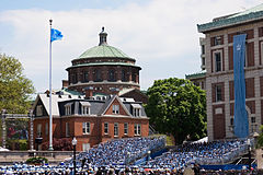 Columbia University graduation day. New York City 2005