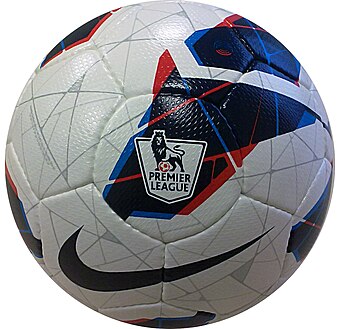 Nike "Maxim" ball used in the Premier League in 2012