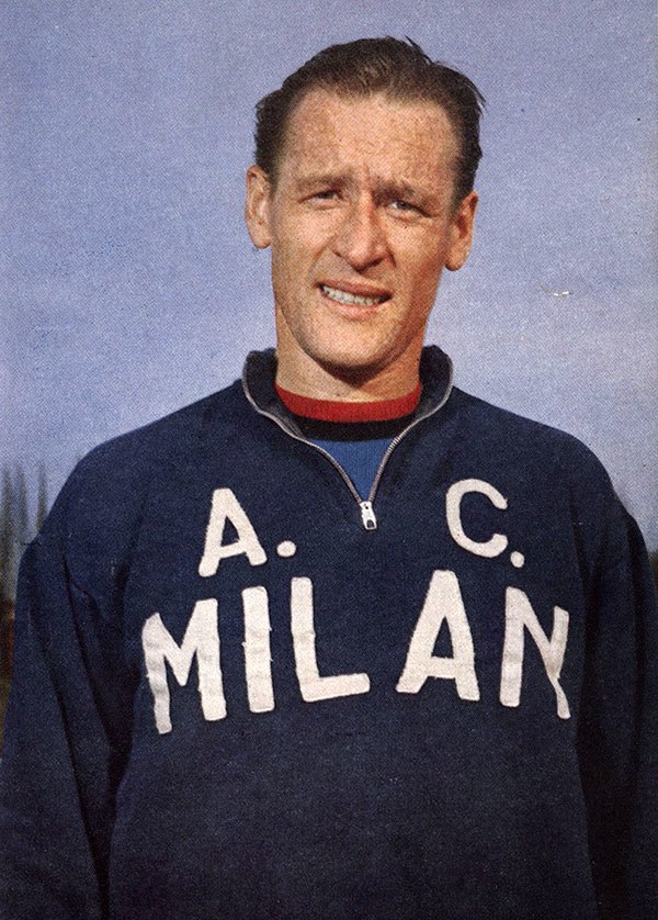 Liedholm with AC Milan in 1959