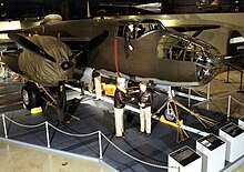 F-10D 43-3374 at the National Museum of the U.S. Air Force (in Doolittle markings) at Wright-Patterson AFB, Ohio North American B-25B Mitchell USAF.jpg