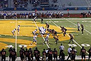 North Lamar on offense