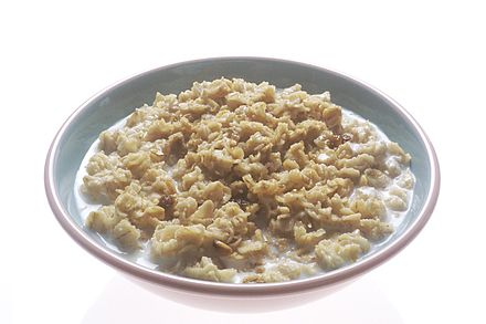 Oatmeal is a common food source of β-glucans