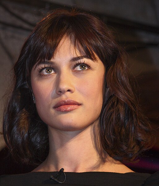 Soubor:Olga Kurylenko by Mikolaj Kirschke Wikipedia cropped.JPG