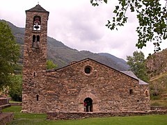 Sant Martí church, La Cortinada