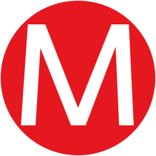 File:Osaka Metro Midosuji line symbol.svg