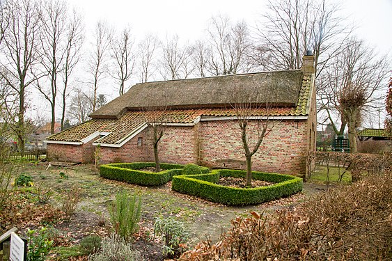 Bauerngarten im Moormuseum Moordorf