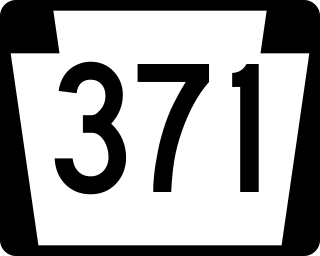 <span class="mw-page-title-main">Pennsylvania Route 371</span> State highway in Pennsylvania, US