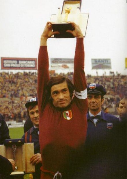 Pulici captaining Torino in 1976