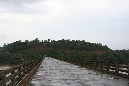 Parassini bridge on the Mayyil road