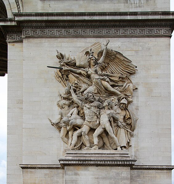 File:Paris-Arc de Triomphe-106-Le Depart des volontaires de 1792-Francois Rude-2017-gje.jpg