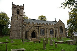 St Leonards Church, Downham Church in Lancashire, England
