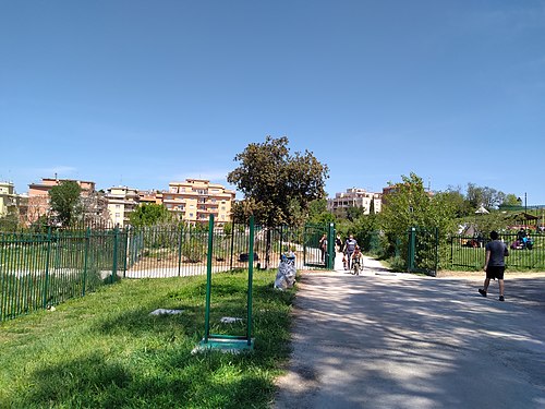 Park of Monte Ciocci in Rome