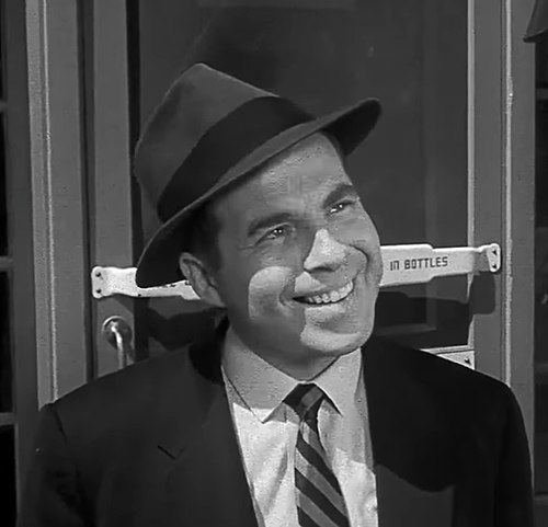 Frees in a rare onscreen appearance in Suddenly (1954)