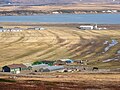 Vue du collège et de l'aéroport