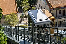 Double-lane inclined elevator in Kek Lok Si temple, Malaysia Penang Malaysia Kek-Lok-Si-Temple-21.jpg