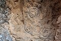 Petroglifos en el Barranco de las Tinajas, Otíñar (Jaén)