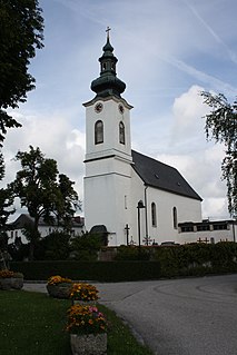 Sankt Aegidi Place in Upper Austria, Austria