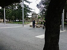 Piazza XIX Marzo, vista dal Corso dopo la recente sistemazione urbanistica