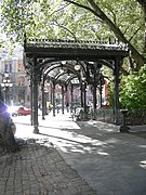 First of three views of the pergola, September 24, 2007 by Joe Mabel.