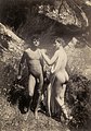 4042. Due ragazzi nudi nella campagna / Two naked boys in the countryside.