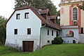 Čeština: Fara u kostela sv. Havla v Poříčí nad Sázavou English: Presbytery in Poříčí nad Sázavou, Czech Republic