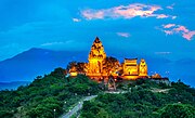 Po Klong Garai tower complex at sunset