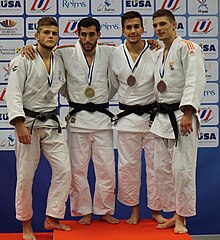 Under 66 podium, 2015 Podium 66 champ euro Univ 05225.JPG