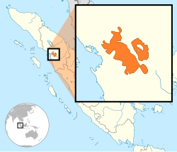 Pongo tapanuliensis distribution.svg